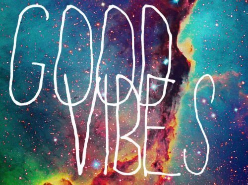 "Good Vibes" Cosmic Header - So Fncking Grateful