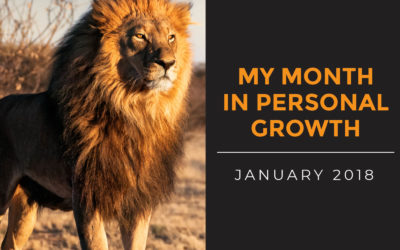 My Month in Personal Growth – January 2018