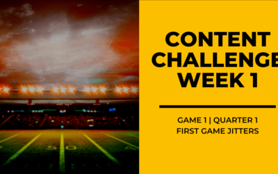 2020 Content Challenge Week 1 Review: First Game Jitters