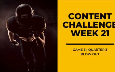 2020 Content Challenge Week 21 Review: Blow Out