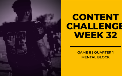 2020 Content Challenge Week 32 Review: Mental Block