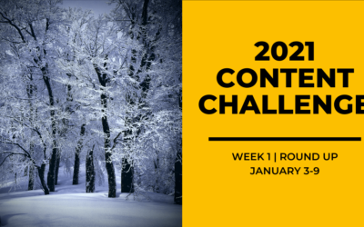 2021 Content Round Up Week 1