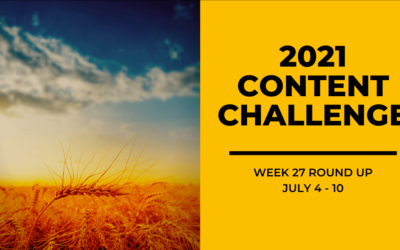 2021 Content Round Up Week 27