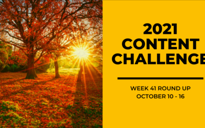 2021 Content Round Up Week 41