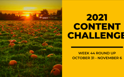 2021 Content Round Up Week 44