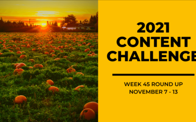 2021 Content Round Up Week 45