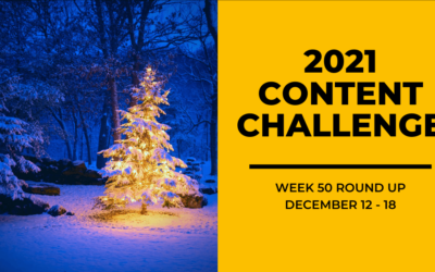 2021 Content Round Up Week 50