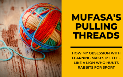 Pulling Threads: A Lion Chasing Rabbits