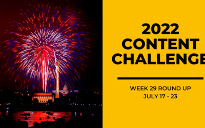 2022 Content Round Up Week 29