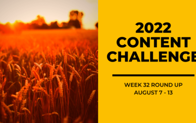 2022 Content Round Up Week 32