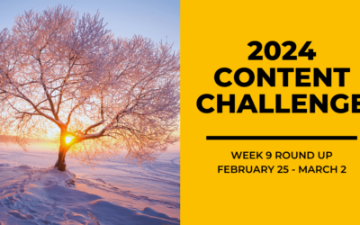2024 Content Round Up Week 9