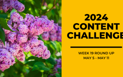 2024 Content Round Up Week 19