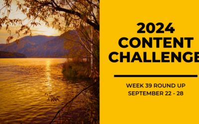 2024 Content Round Up Week 39