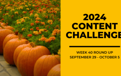 2024 Content Round Up Week 40