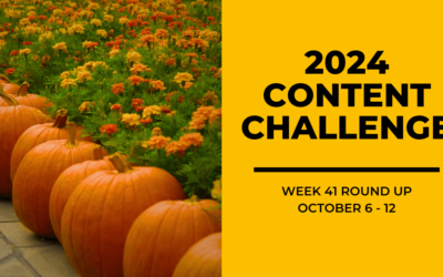 2024 Content Round Up Week 41