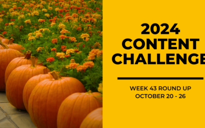 2024 Content Round Up Week 43