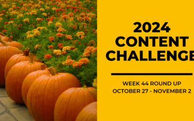 2024 Content Round Up Week 44