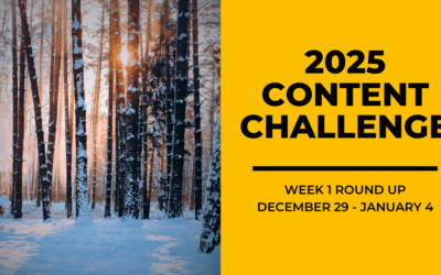 2025 Content Round Up Week 1