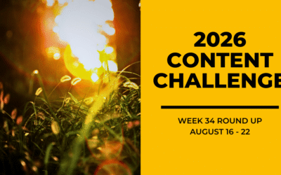 2026 Content Round Up Week 34